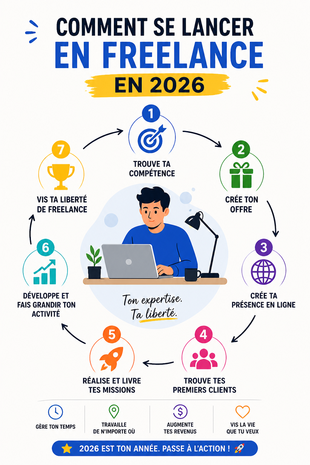 comment se lancer en freelance en 2026